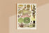 Great Barrier Reef Anemones Vintage Illustrations Wall Art Prints
